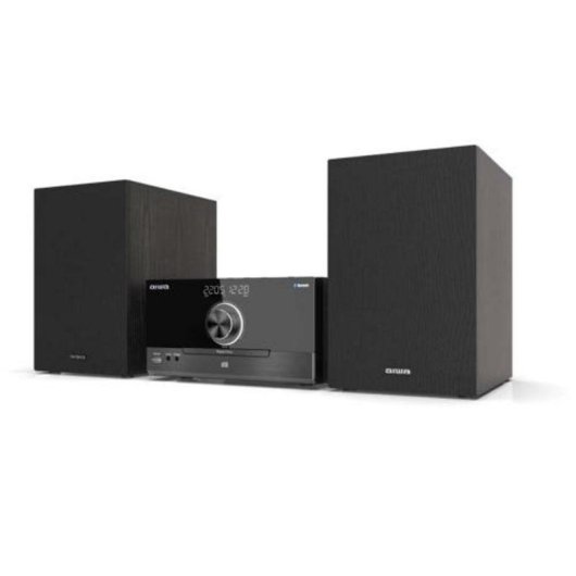Altavoces Aiwa Estéreo con bluetooth, radio FM y mando a distancia 100W