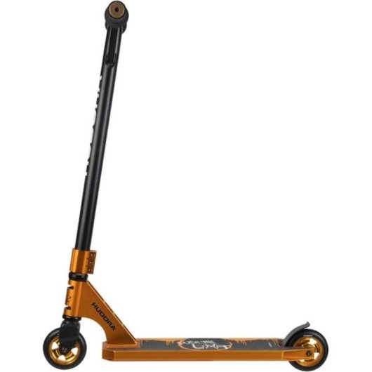 Scooter acrobático Hudora XR-25.1 aluminio 100 kg dorado/negro