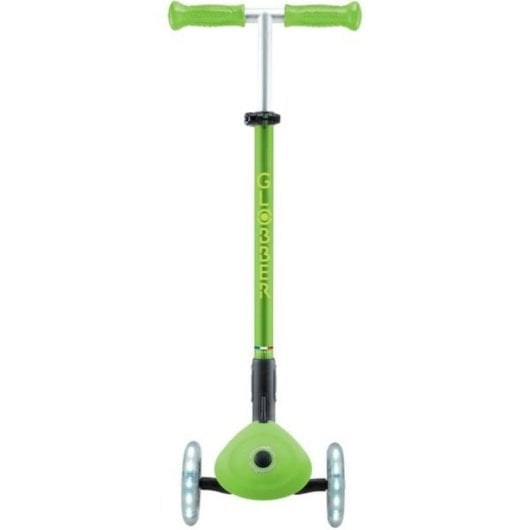 Vespa GLOBBER Primo faltbarer 3-Rad Roller mit Lichtern grün