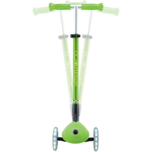 Vespa GLOBBER Primo faltbarer 3-Rad Roller mit Lichtern grün