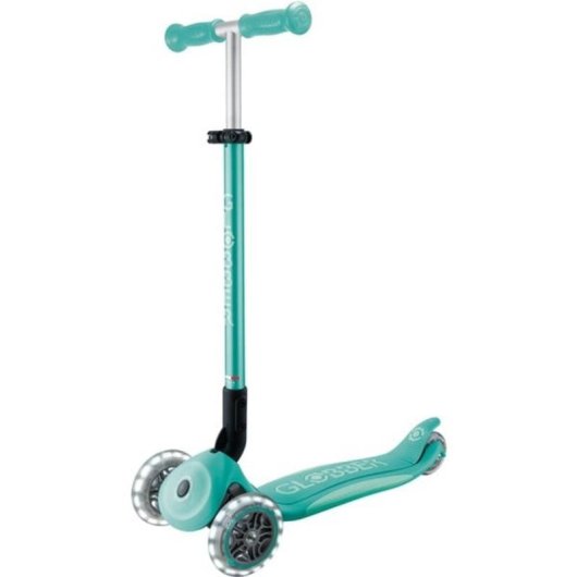 Patinete Vespa GLOBBER Primo Foldable Plus Lights 3 ruedas LED Menta