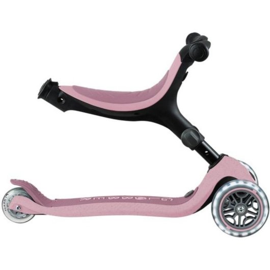 Patinete 3 en 1 Globber Go-Up Active Lights Eco 3 ruedas Berry
