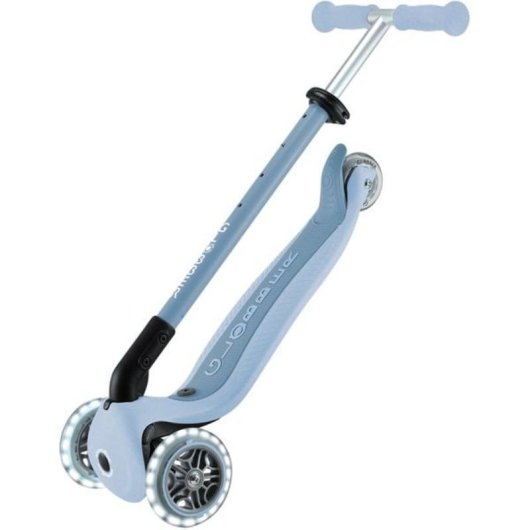 3-in-1 Globber Go-Up Active Lights Eco Roller 50 kg Tragkraft Blau