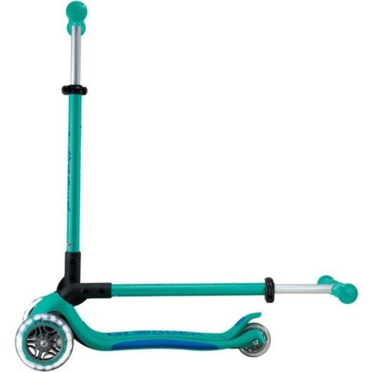 Vespa GLOBBER Primo faltbarer 3-Rad Scooter LED türkis