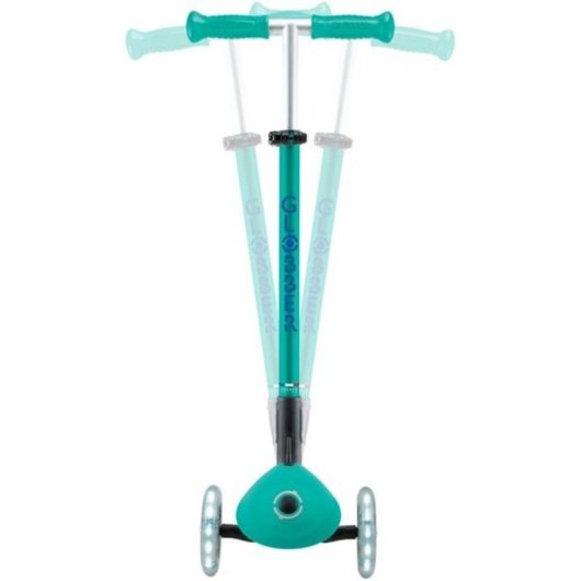 Vespa GLOBBER Primo faltbarer 3-Rad Scooter LED türkis