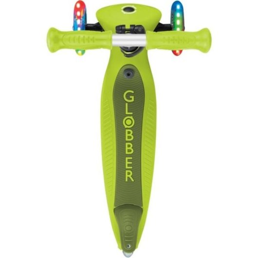 Globber Go-Up Active Lights 3-Rad Scooter beleuchtet Limone
