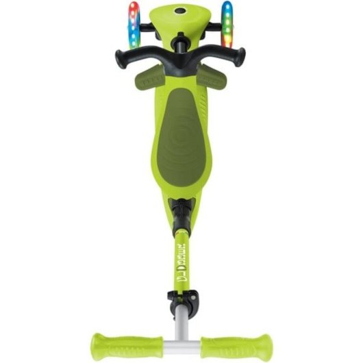 Globber Go-Up Active Lights 3-Rad Scooter beleuchtet Limone