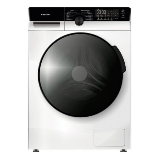 Lavasecadora Infiniton 10kg A D WSD-K0A7D5BL con motor inverter y 14 programas