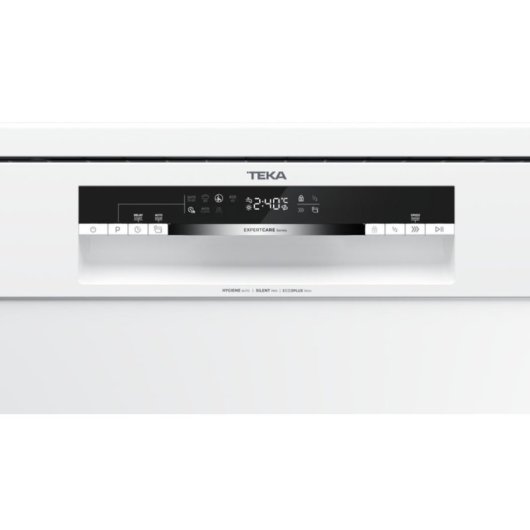 Lavavajillas Teka DFS 46760 WH 14 servicios Clase C con apertura automática y display LED