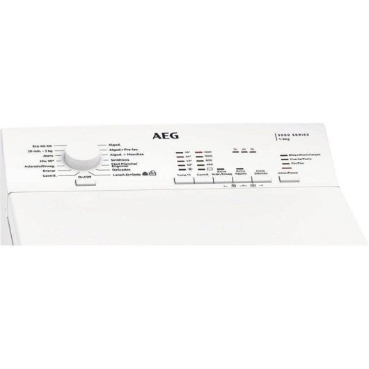 Lavadora carga superior AEG Serie 6000 LTE6K7230E 7 kg 1200 rpm clase A blanca