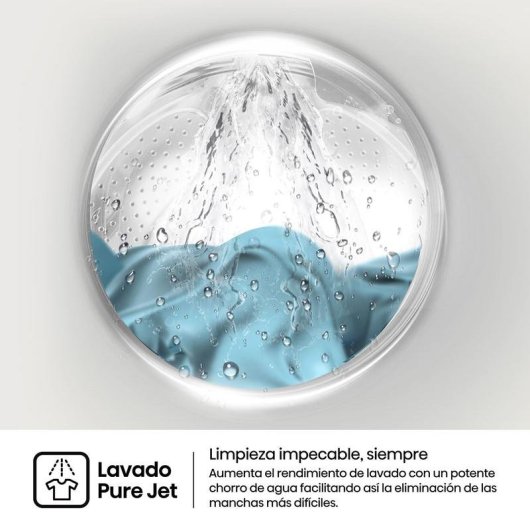 Lavasecadora Hisense 11kg A WD1I1142BBL2 con función vapor y AutoMix