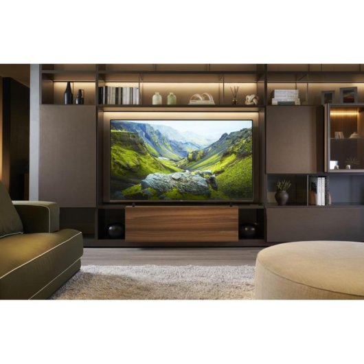 TV Haier QLED Mini LED H75M92FUX 75" 4K UltraHD 144Hz Smart TV Google TV HDR10 Dolby Vision Dolby Atmos