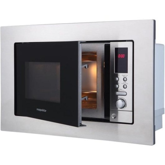Mikrowelle Respekta MW800 20 Liter 800W mit Grill 1000W und Kindersicherung