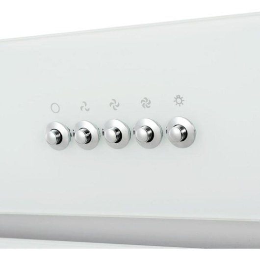 Campana extractora Respekta CH 22010 WBZ Aire saliente 60cm LED blanca