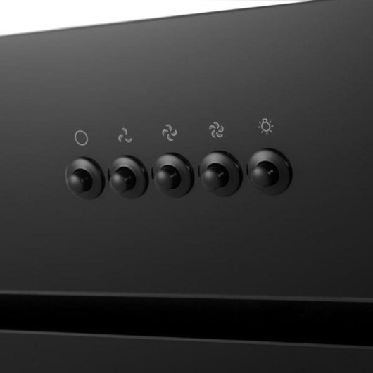 Campana extractora Respekta CH 22010 SBZ Aire saliente 60cm LED negro