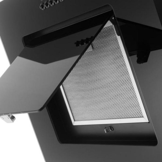 Campana extractora Respekta CH 22010 SBZ Aire saliente 60cm LED negro