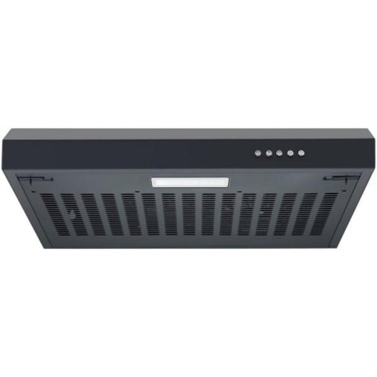 Campana extractora Respekta Sina Aire saliente 50cm LED negro mate