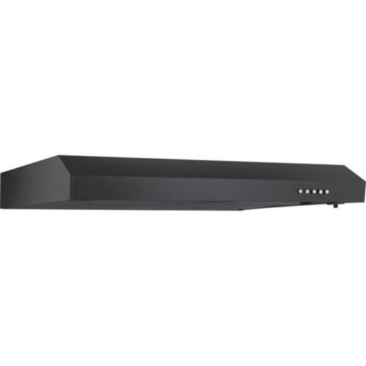Campana extractora Respekta Sina Aire saliente 50cm LED negro mate