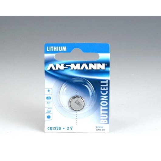 Ansmann CR 1220 3V Lithium Knopfzellenbatterie