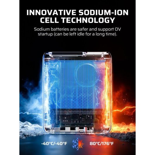 Autostartgerät AFERIY GK03 2000A Natrium-Ionen 27500mAh Schwarz