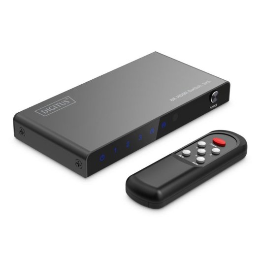 HDMI Switch Digitus 8K 3x1 60Hz HDR USB-C
