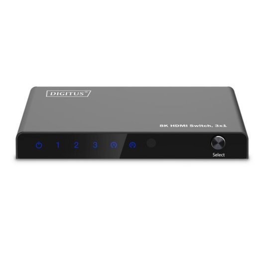 HDMI Switch Digitus 8K 3x1 60Hz HDR USB-C