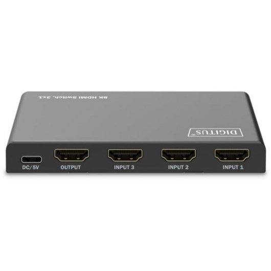 HDMI Switch Digitus 8K 3x1 60Hz HDR USB-C