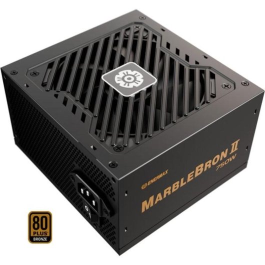 Fonte de Alimentação Enermax MARBLEBRON II 750W 80 PLUS Bronze semi-modular silenciosa
