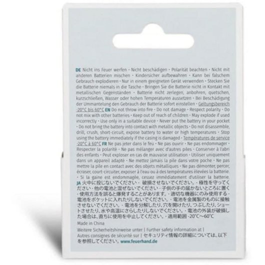 Baterías de ion de litio 18650 Petromax Feuerhand 3,6V 3.500 mAh Pack de 2