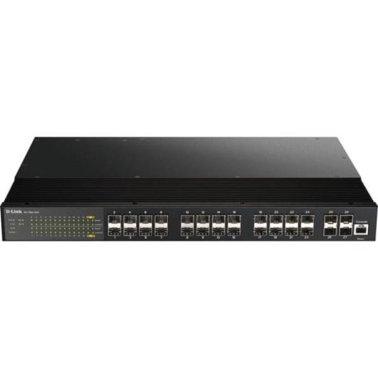 D-Link DIS-700G-28XS Switch 24 SFP 1G 4 SFP+ 10G Managed L2+ 1U
