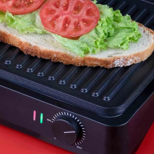 Parrilla eléctrica Jata JEGR1450 2000 W apertura 180º