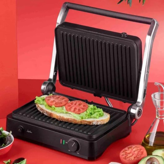 Parrilla eléctrica Jata JEGR1450 2000 W apertura 180º