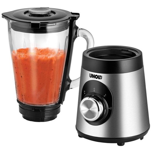 Batidora de copo Unold Edel 1,5 L 500 W Preto/Aço Inoxidável