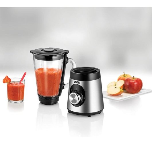 Batidora de copo Unold Edel 1,5 L 500 W Preto/Aço Inoxidável