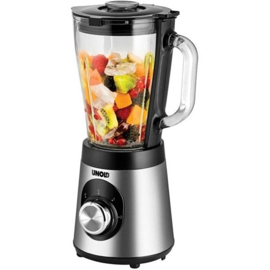 Batidora de copo Unold Edel 1,5 L 500 W Preto/Aço Inoxidável