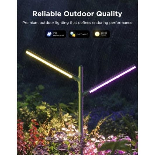 Gartenleuchte LED Govee RGBICWW 1100 lm IP66 Dimmbar