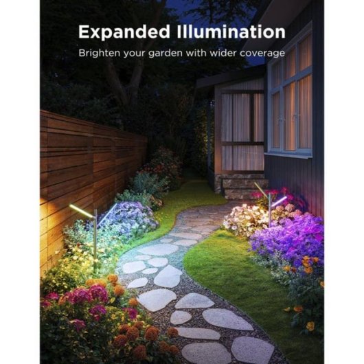 Gartenleuchte LED Govee RGBICWW 1100 lm IP66 Dimmbar