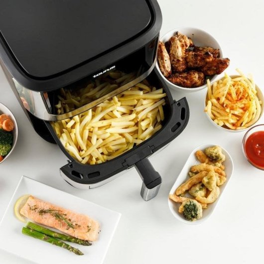 Airfryer Taurus AIR FRY DIGITAL 7S VIEW Fenêtre 6,5 L 1600 W Écran tactile