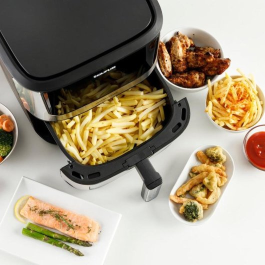Airfryer Taurus AIR FRY DIGITAL 7S VIEW Venster 6,5L 1600W Touchpaneel