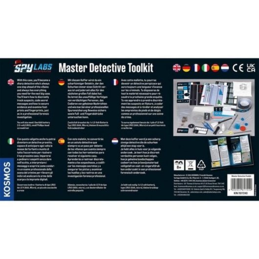 Detektiv-Set KOSMOS Spy Labs Master Komplett
