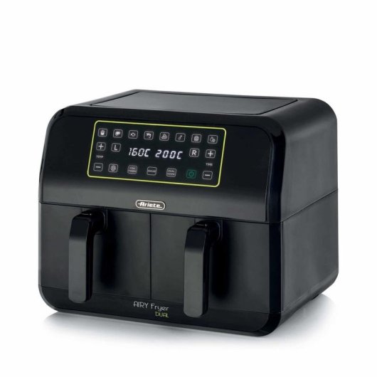 Freidora de Aire Ariete 4623/00 8L 1700W con Doble cesta y Temporizador