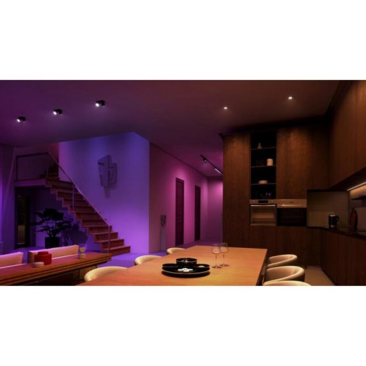 Punto de iluminación inteligente Philips Hue White and Color ambiance MR16 Bluetooth/Zigbee GU5.3 LED
