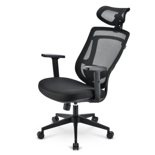 Silla de oficina Sharkoon OfficePal C10 Acolchada con Respaldo de Rejilla