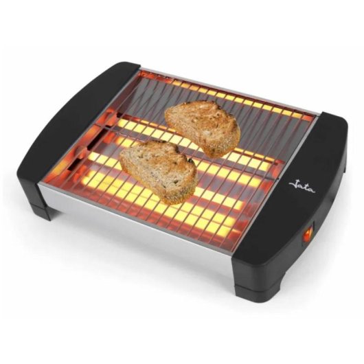 Tostador JATA TT1587 400W Acero inoxidable Negro