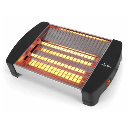 Tostador JATA TT1587 400W Acero inoxidable Negro