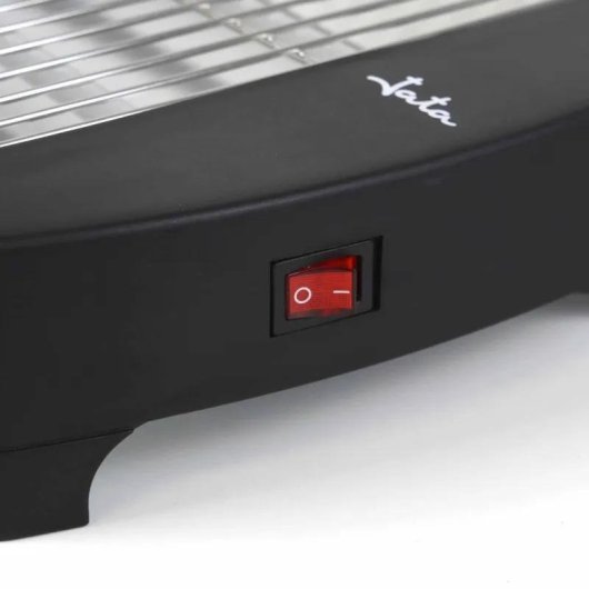 Tostador JATA TT1587 400W Acero inoxidable Negro
