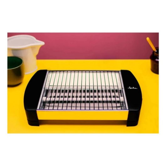 Tostador JATA TT1587 400W Acero inoxidable Negro