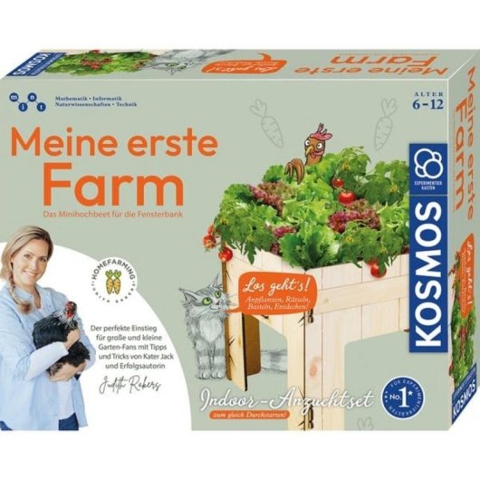 Kit d'Expériences KOSMOS Ma Première Ferme Biologie Enfants