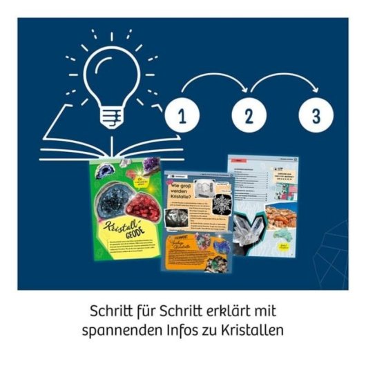 Kit di Esperimenti KOSMOS per Coltivare Cristalli