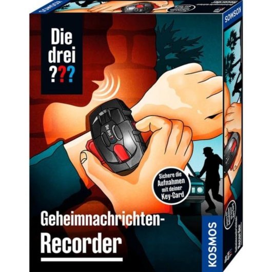 Detektiv-Set KOSMOS Geheimnachrichtenrecorder